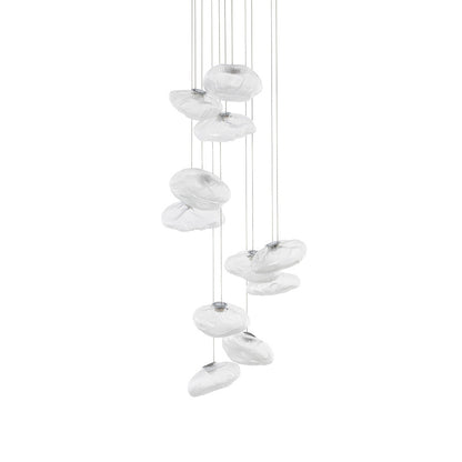 Random 73 Glass Pendant Light