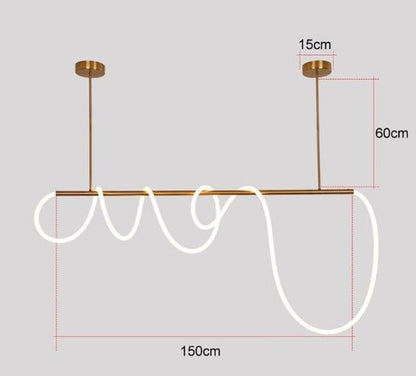 Pendant light in dining room setting - soft ambient glow | Casa Norex