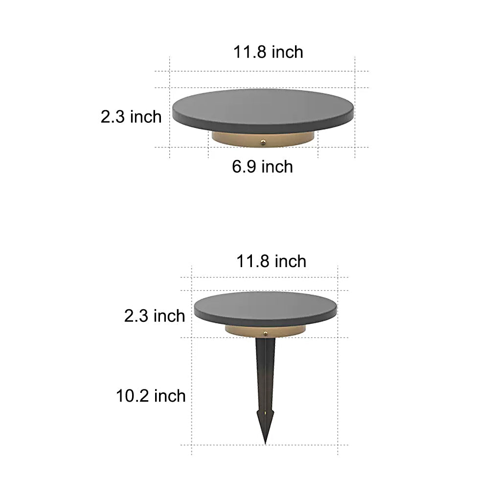 Turf Round In-Ground Lawn Light, product view 15