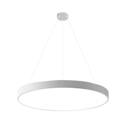 Disc Round Metal LED Pendant Light, product view 2