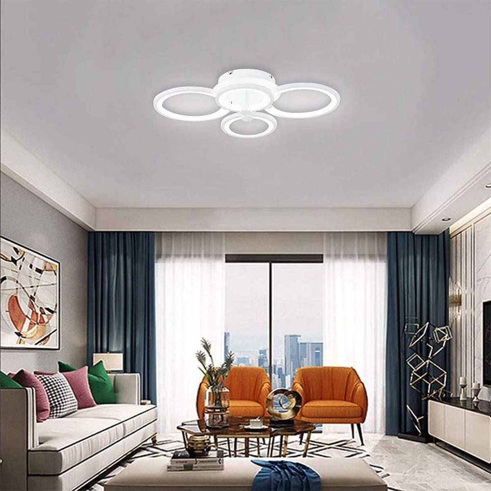 Orbital Overlapping Ring Ceiling Light, product view 25