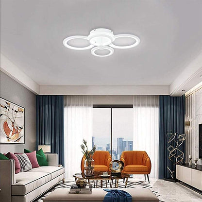 Orbital Overlapping Ring Ceiling Light, product view 25