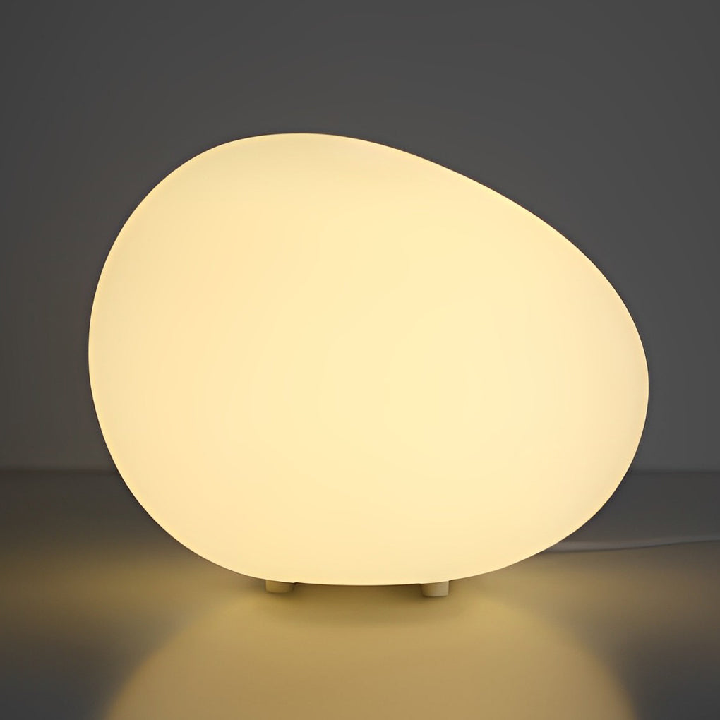 Cobble single pebble light with warm glow — Casa Norex