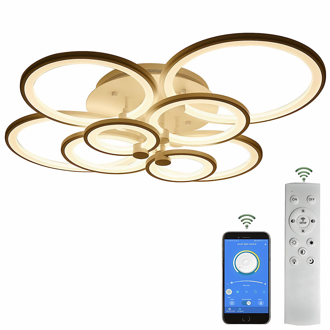 Orbital Overlapping Ring Ceiling Light, product view 19