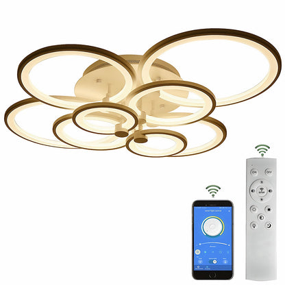 Orbital Overlapping Ring Ceiling Light, product view 19