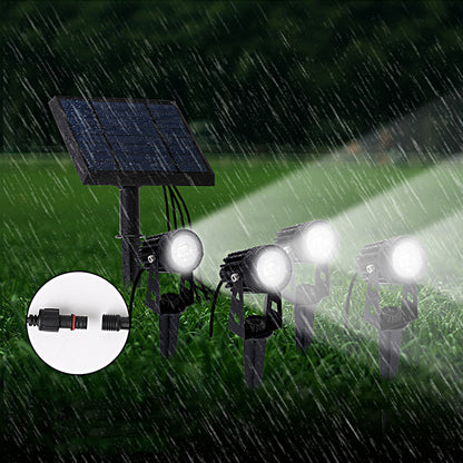 Quartet Adjustable Solar Spotlight, product view 3