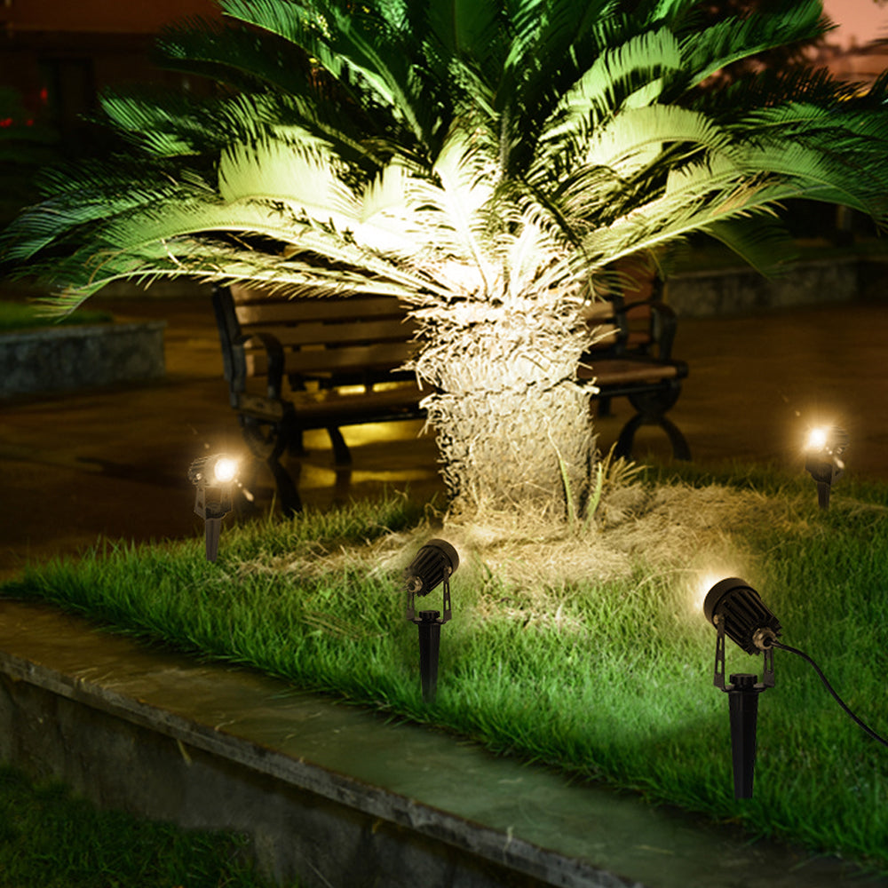 Quartet Adjustable Solar Spotlight, product view 4