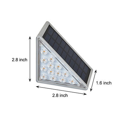 Vertex Triangle Solar Step Light, product view 15