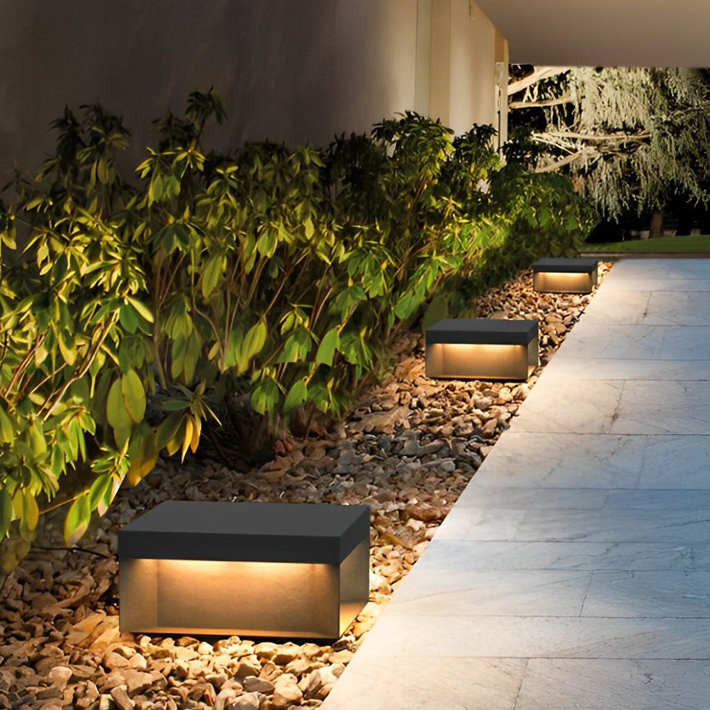 Forge garden walkway lighting — Casa Norex