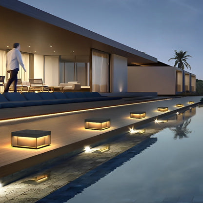 Forge poolside deck lighting — Casa Norex