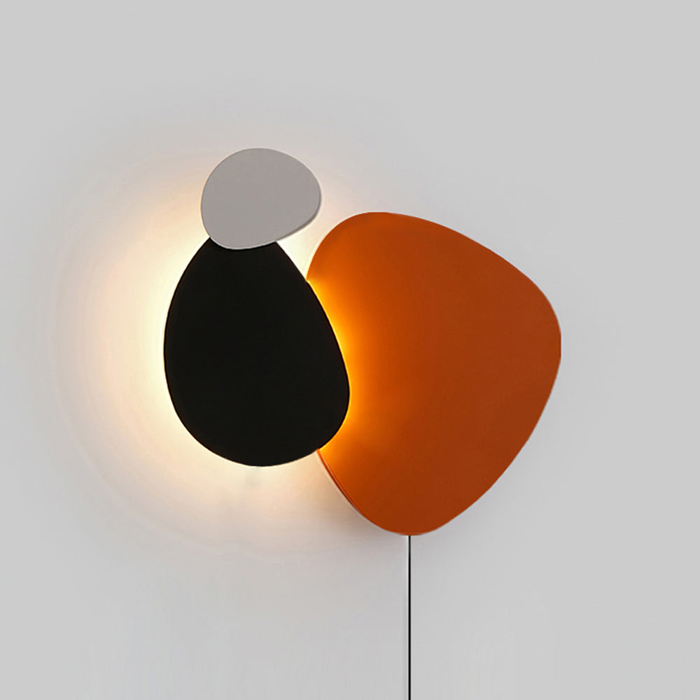 Tria circular wall lamp white minimal variant - Casa Norex
