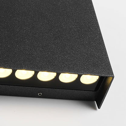 Square up down outdoor wall light product view 12 — Casa Norex