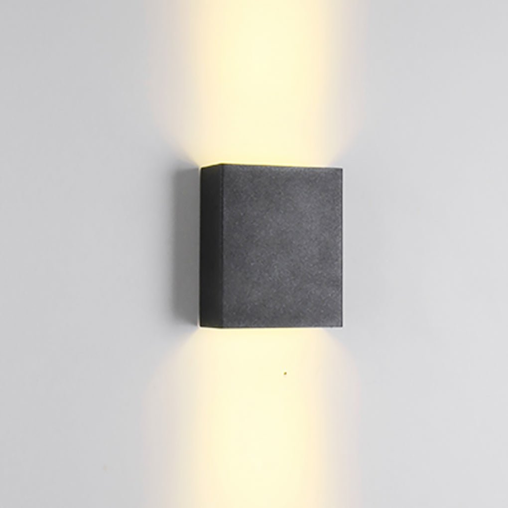 Square up down outdoor wall light product view 10 — Casa Norex