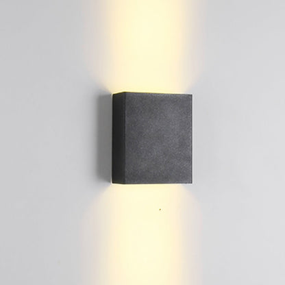 Square up down outdoor wall light product view 10 — Casa Norex