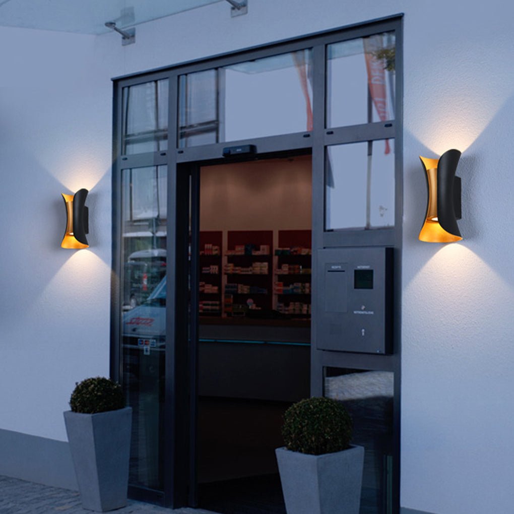 Up-down LED wall sconce indoor and outdoor angle — waterproof IP54 | Casa Norex