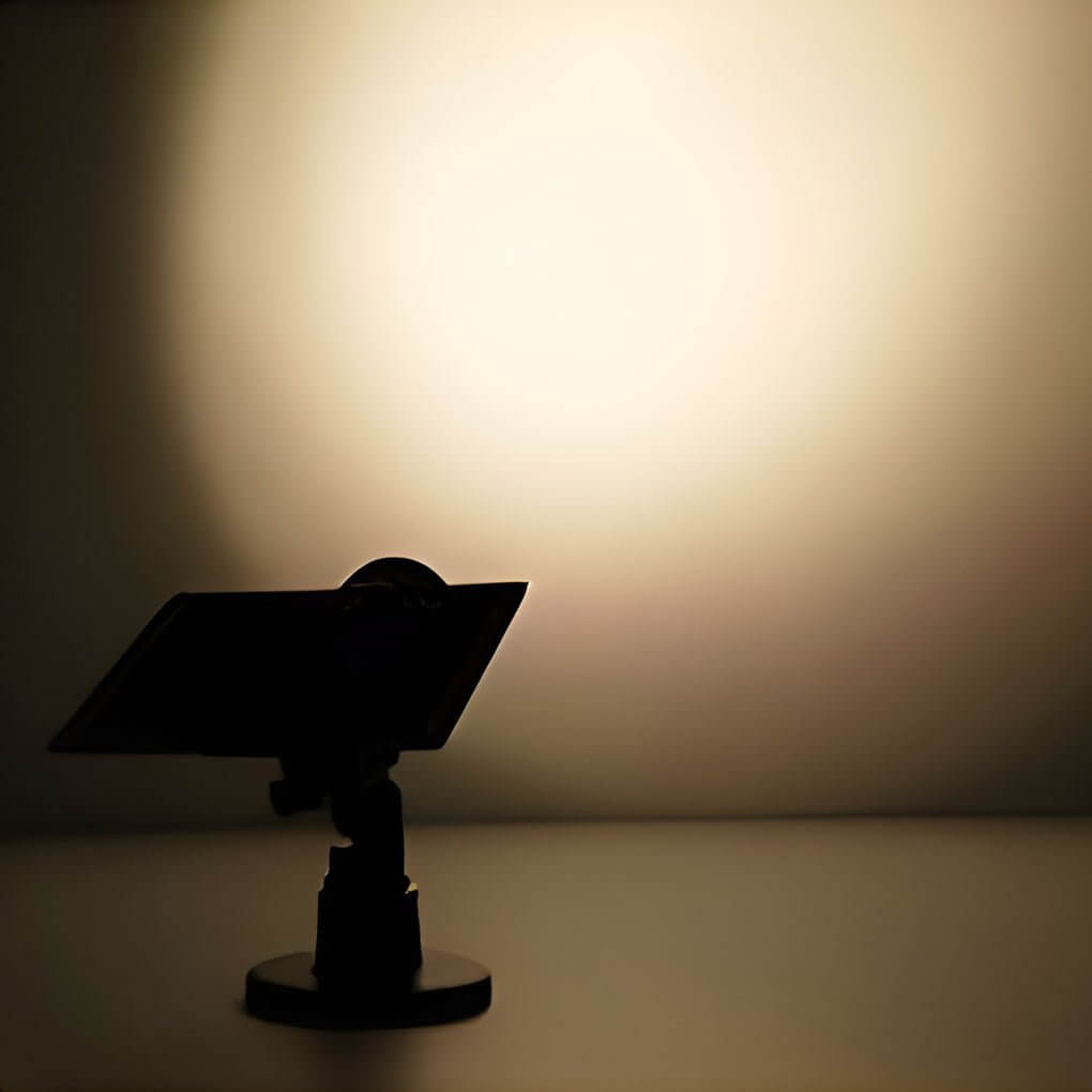 Thistle solar spot light — ground insert and base mount options — Casa Norex