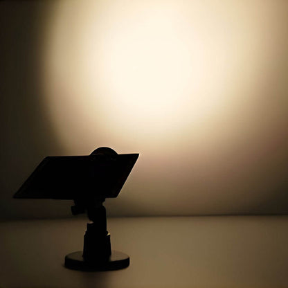 Thistle solar spot light — ground insert and base mount options — Casa Norex