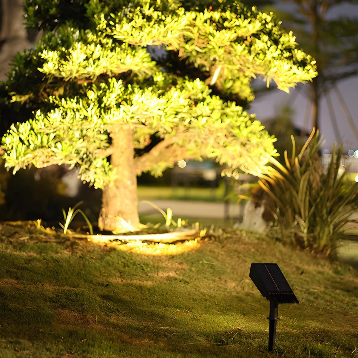 Solar spot light cool white beam detail — Casa Norex