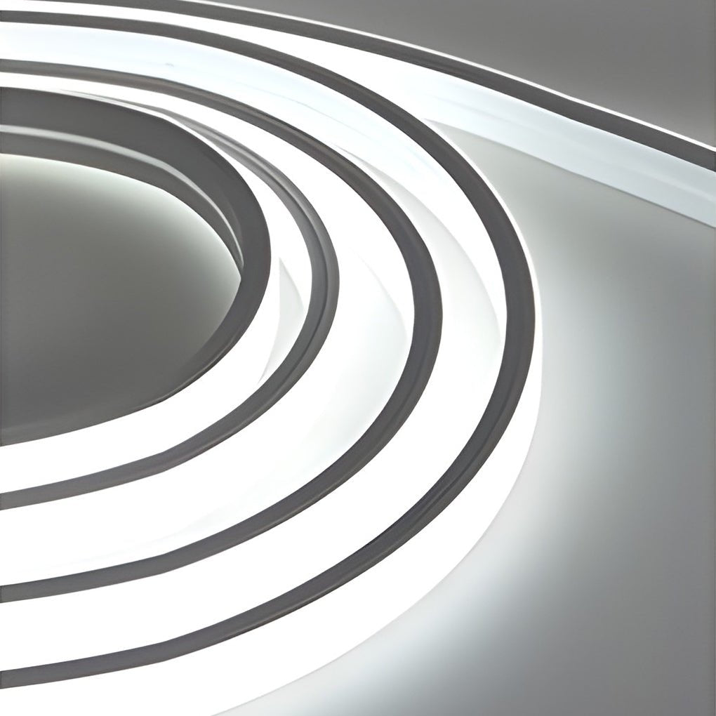 Cool White (6000K) LED strip light in a straight line — Casa Norex