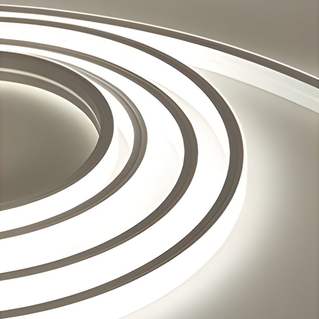 Flexible LED strip light following a curve — Casa Norex