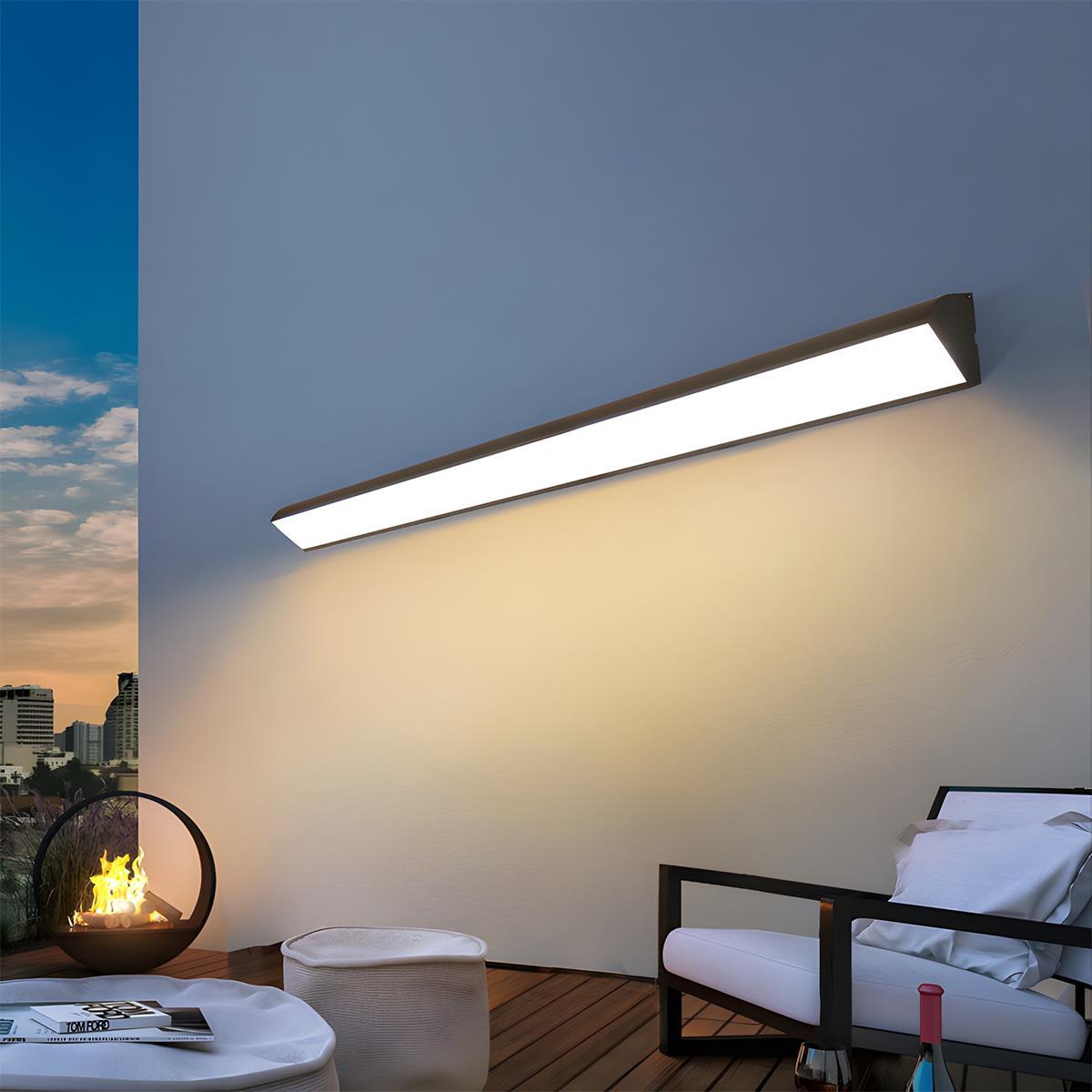 Outdoor wall light in patio setting — IP65 weatherproof design | Casa Norex