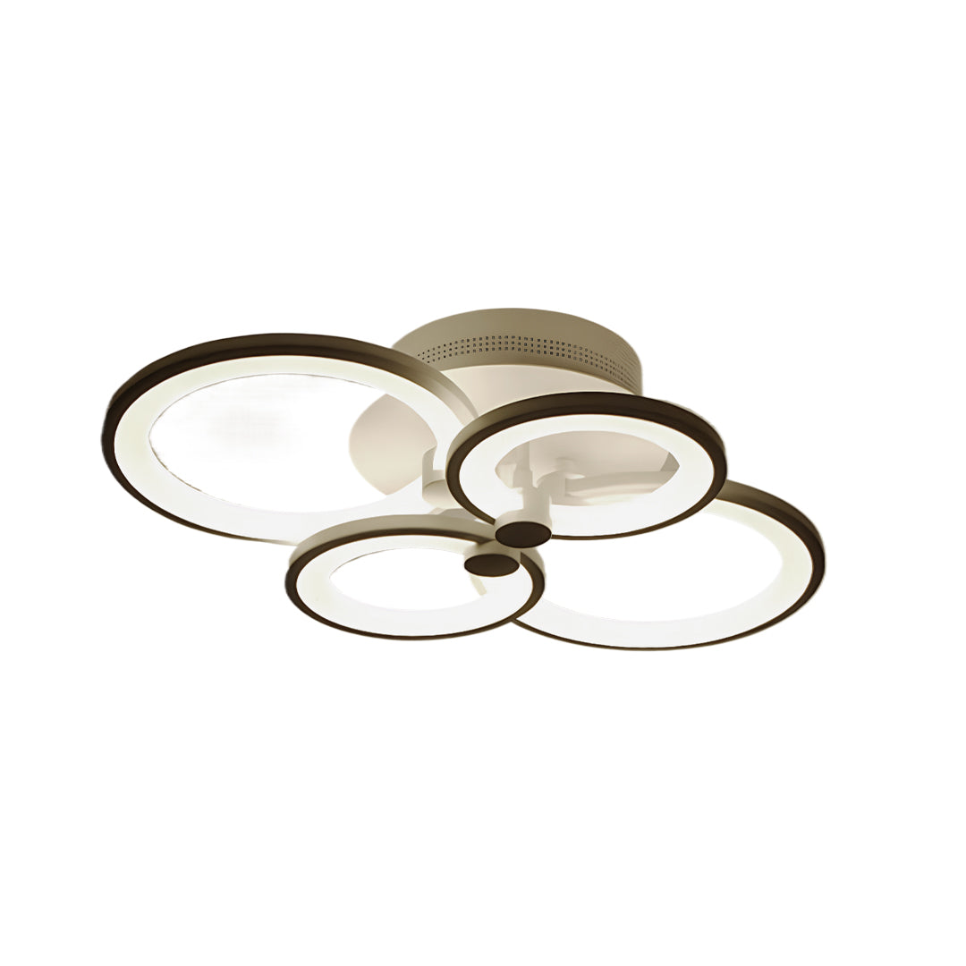 Orbital Overlapping Ring Ceiling Light, product view 6