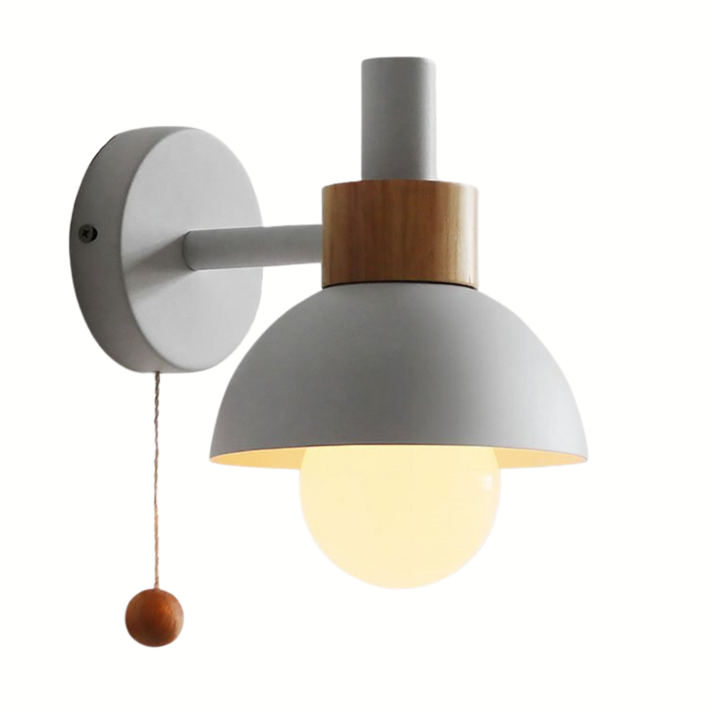 Nordic sconce pink pastel - wall accent bathroom - Casa Norex